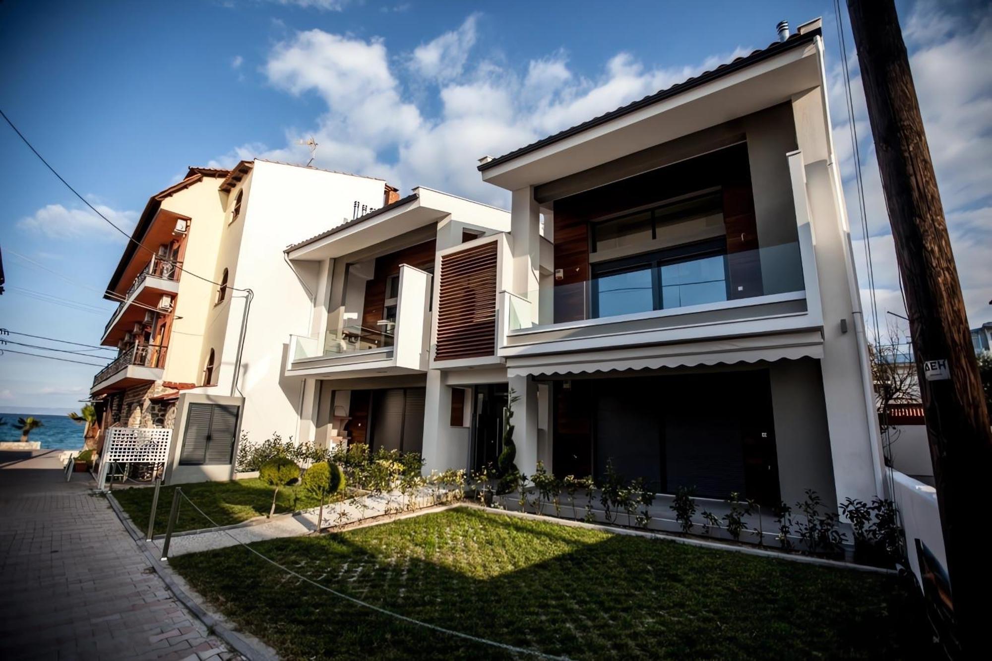 Aleksia Seaside Deluxe Apartment Pefkochori Luaran gambar