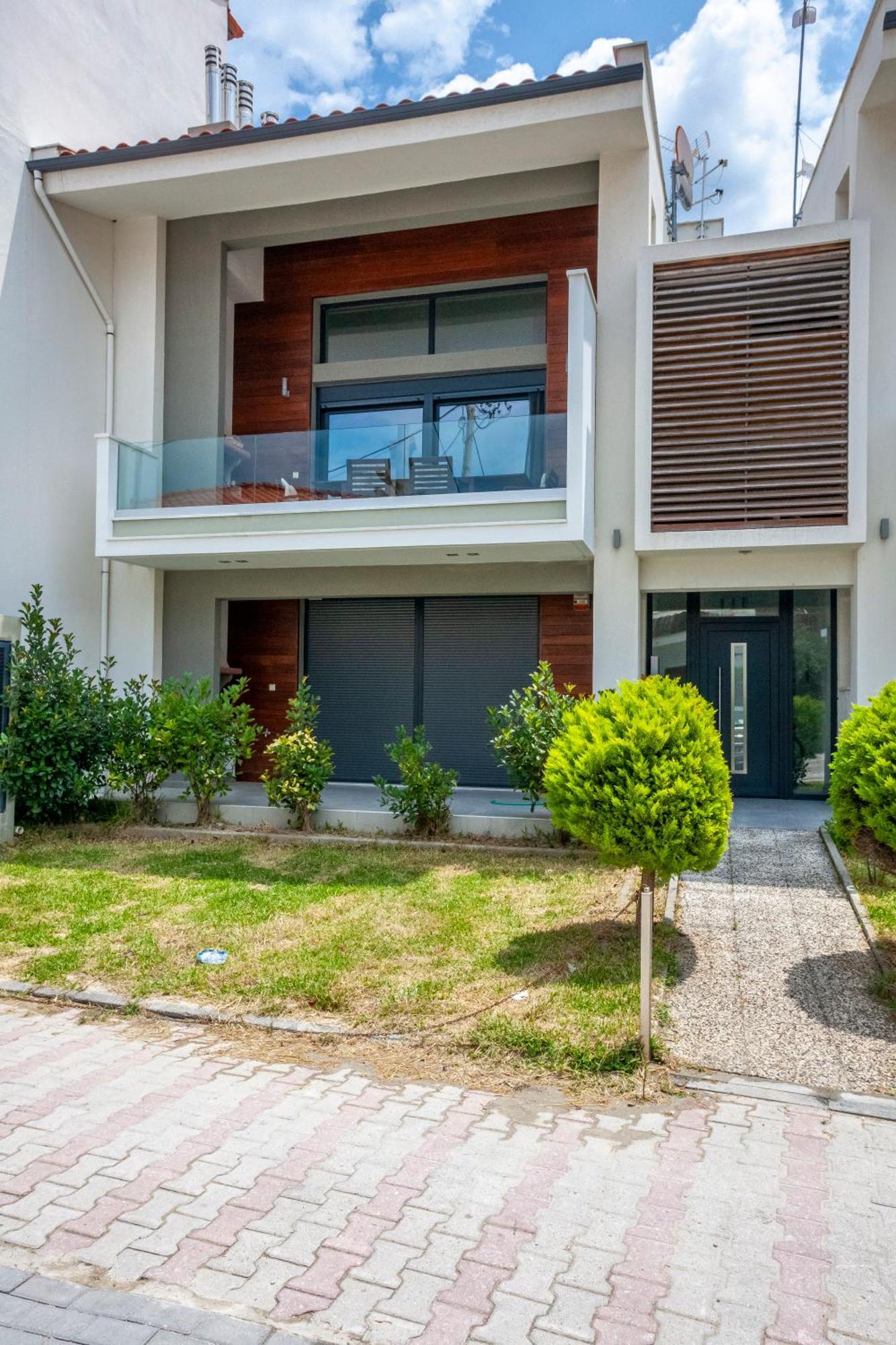 Aleksia Seaside Deluxe Apartment Pefkochori Luaran gambar