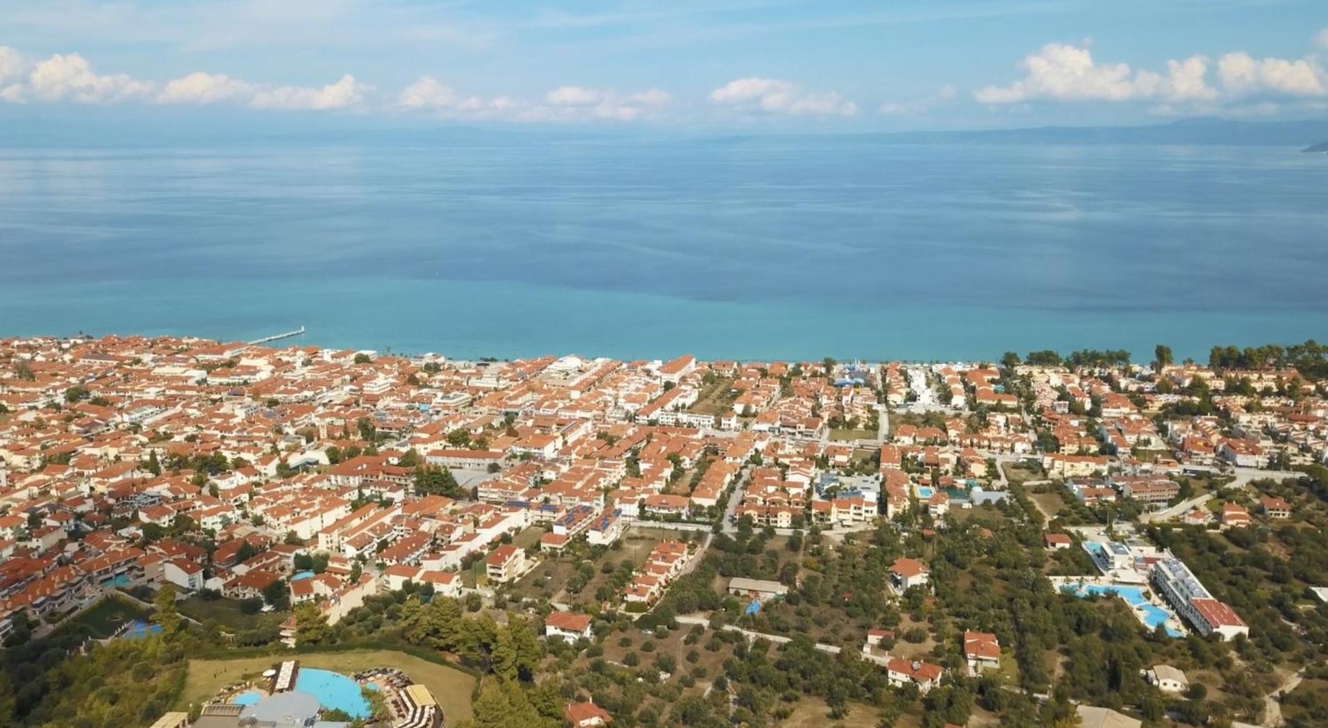 Aleksia Seaside Deluxe Apartment Pefkochori Luaran gambar