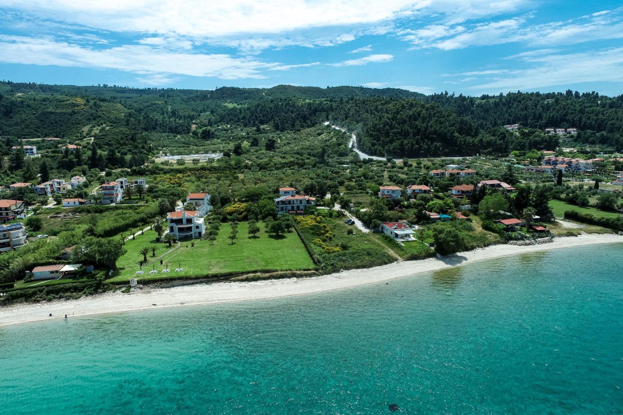 Aleksia Seaside Deluxe Apartment Pefkochori Luaran gambar