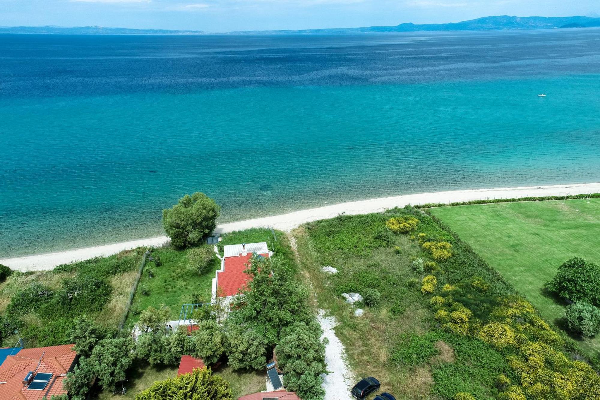 Aleksia Seaside Deluxe Apartment Pefkochori Luaran gambar