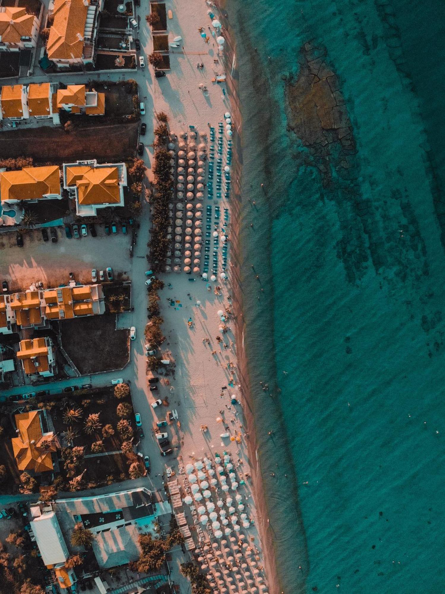 Aleksia Seaside Deluxe Apartment Pefkochori Luaran gambar