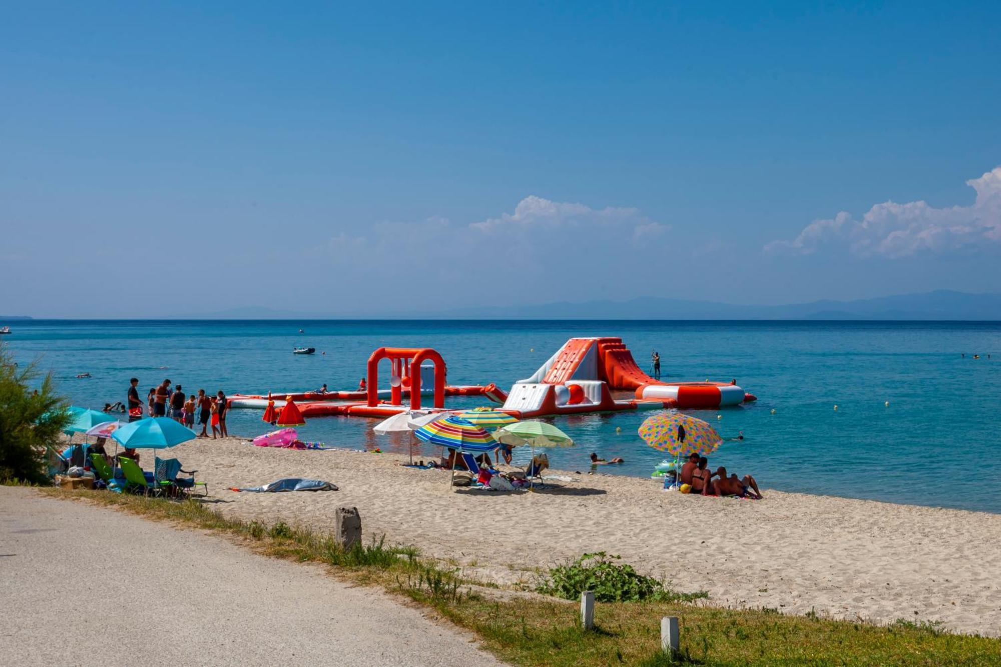 Aleksia Seaside Deluxe Apartment Pefkochori Luaran gambar