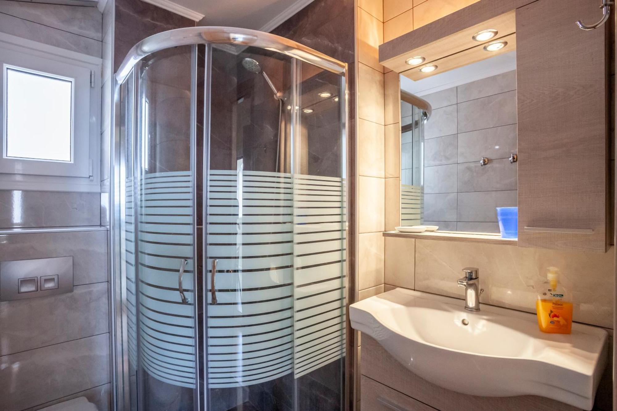 Aleksia Seaside Deluxe Apartment Pefkochori Luaran gambar
