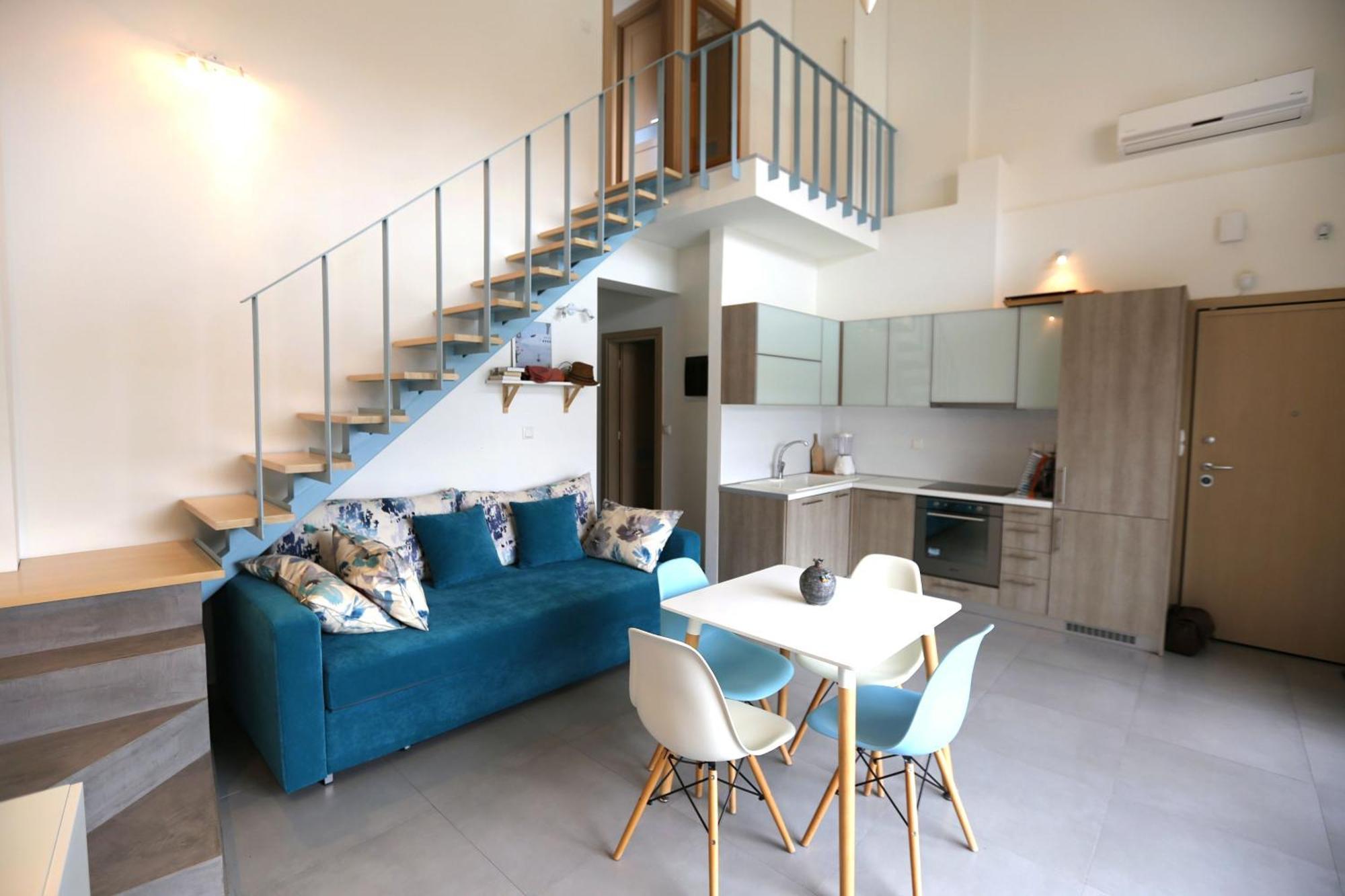 Aleksia Seaside Deluxe Apartment Pefkochori Luaran gambar