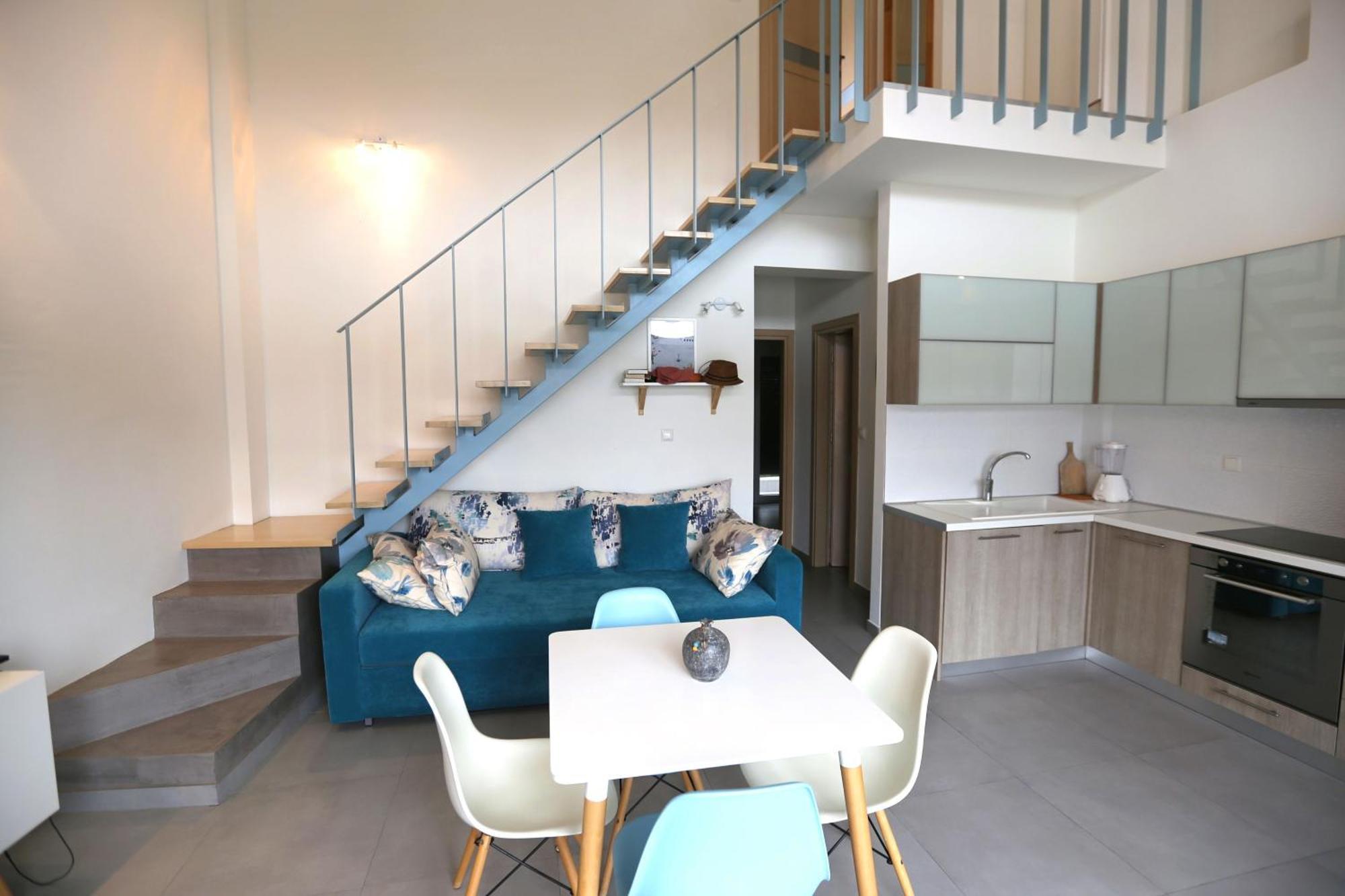 Aleksia Seaside Deluxe Apartment Pefkochori Luaran gambar